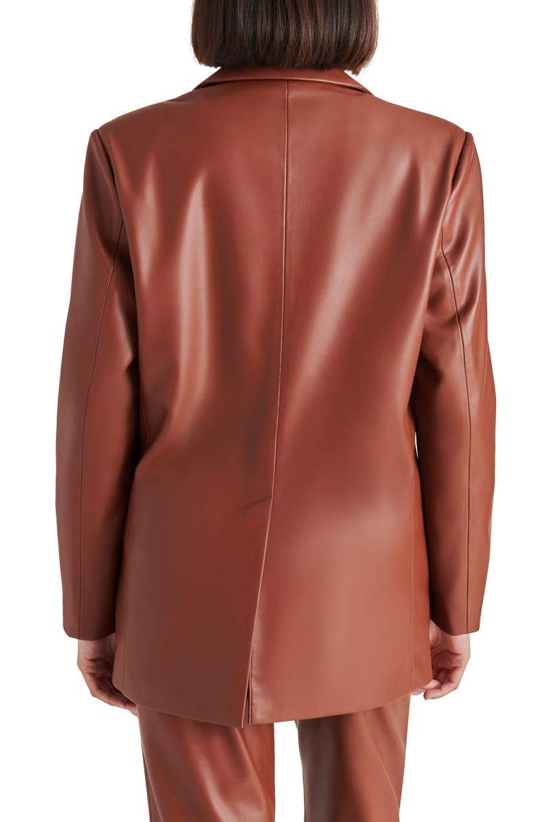 Imaan Faux Leather Blazer - Versatile Jackets