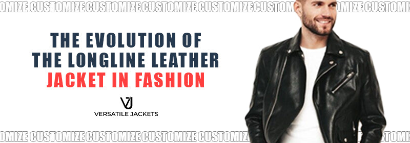 Longline Leather Jacket