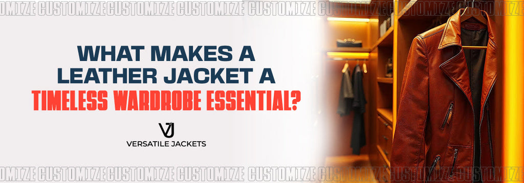 What Makes a Leather Jacket a Timeless Wardrobe Essential?