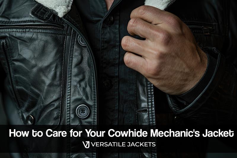 How to Care for Your Cowhide Mechanic's Jacket