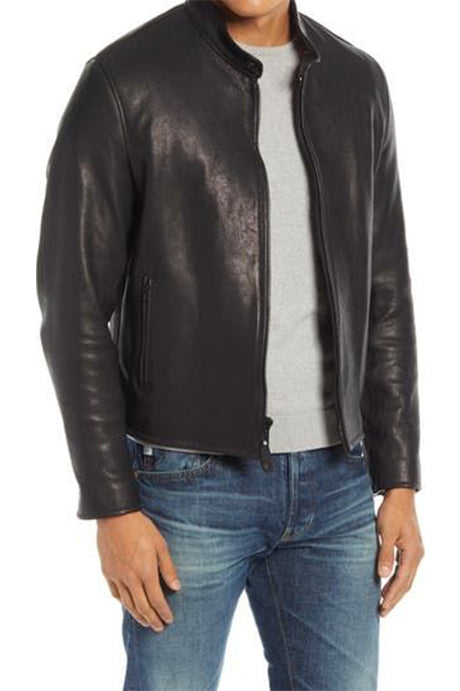 Leather Moto Jacket