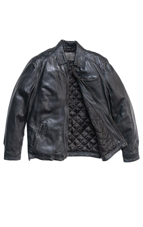 Glenwood Leather Racer Jacket