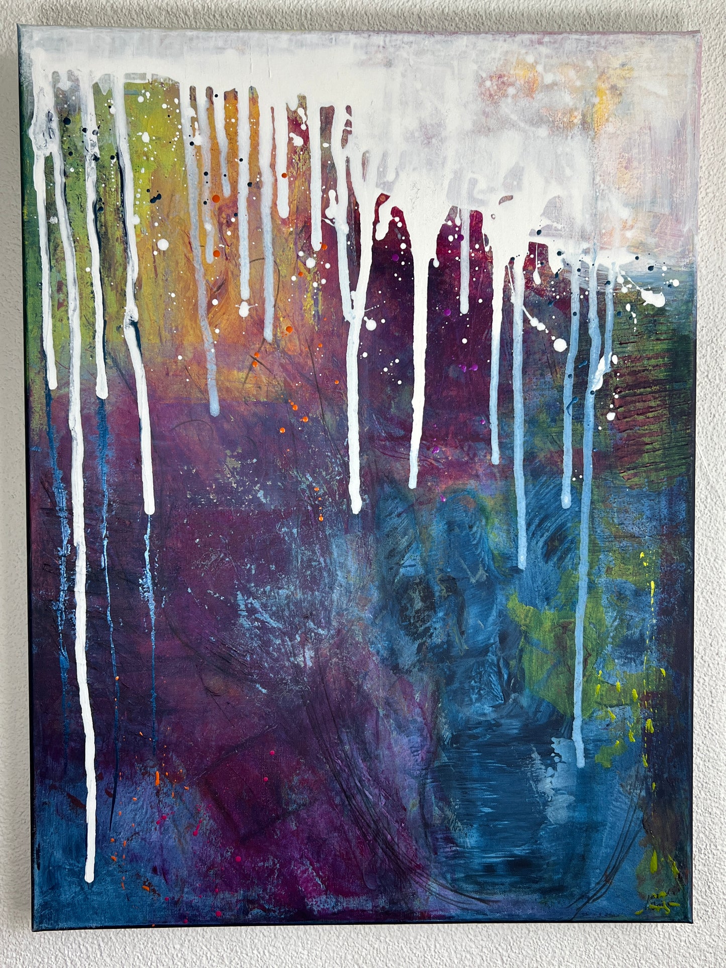 Grey Wool Blend Blazer