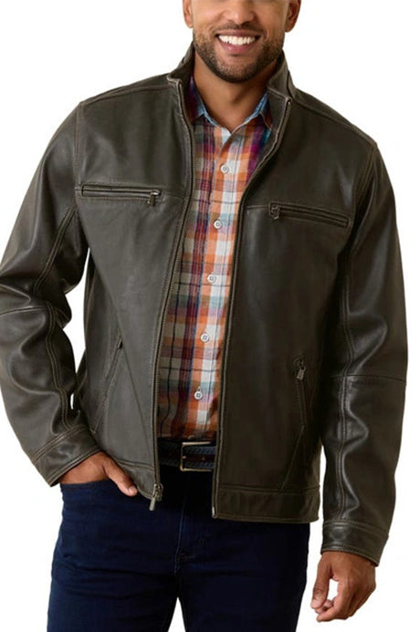 Rocker Island Leather Jacket