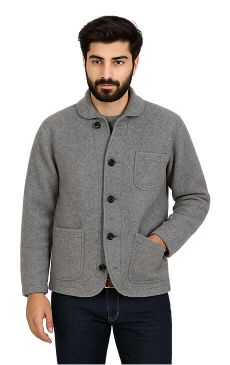 Boiled Wool Chore Coat