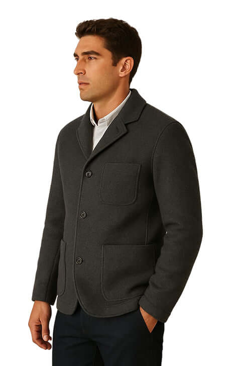 Boiled Wool Chore Coat
