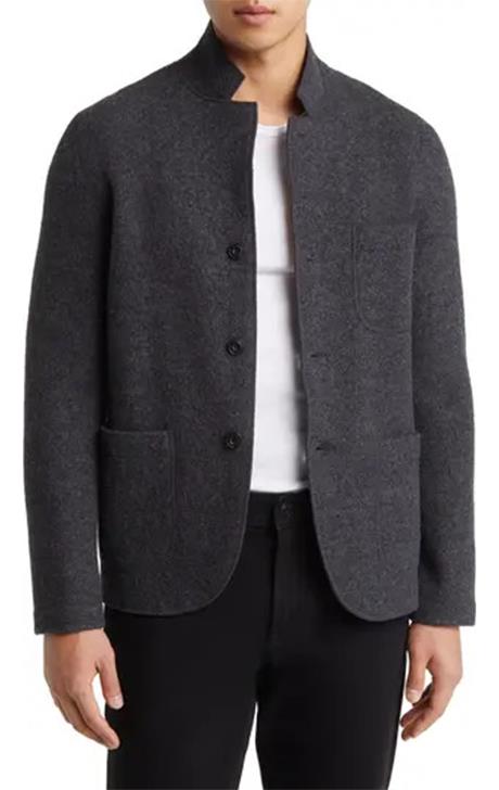 Felted Wool Chore Coat - Versatile Jackets