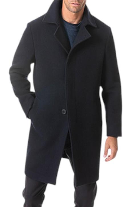 Murchison Wool Blend Overcoat