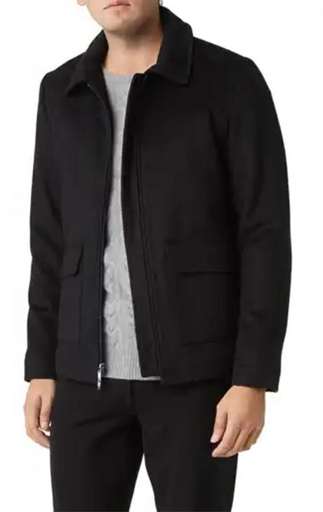Stylish Wool Blend Jacket For Men