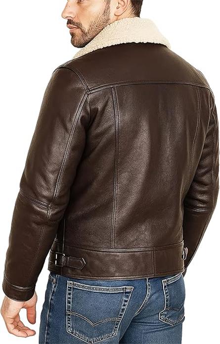  Bomber Sheepskin Jacket