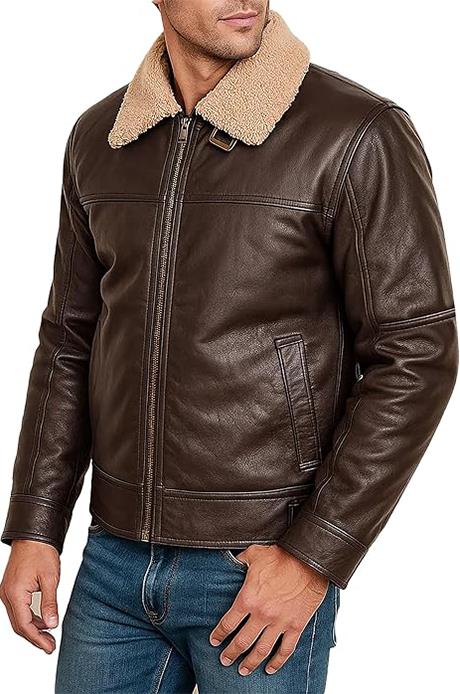  Bomber Sheepskin Jacket