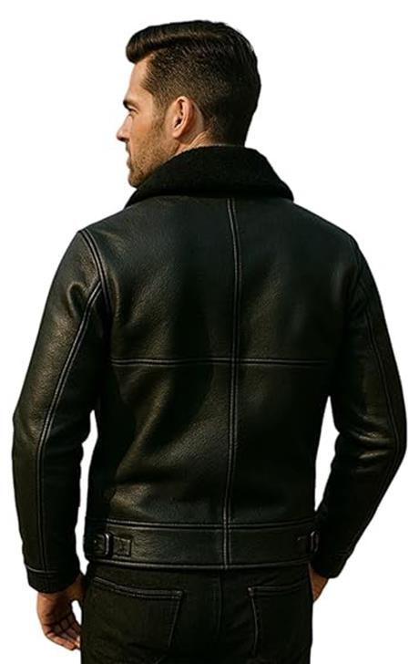  Bomber Sheepskin Jacket