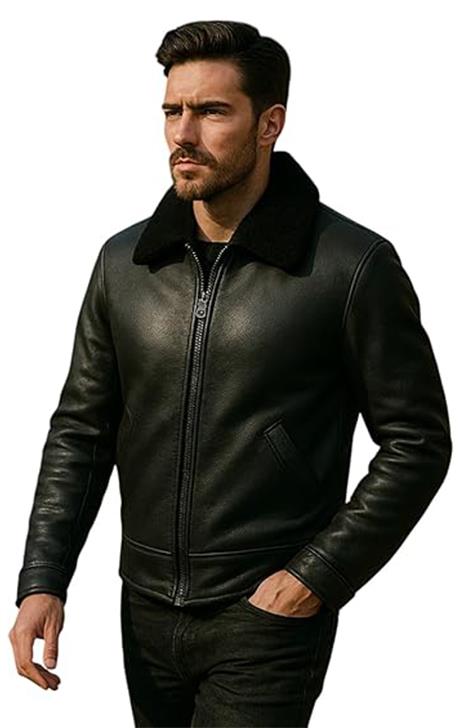  Bomber Sheepskin Jacket
