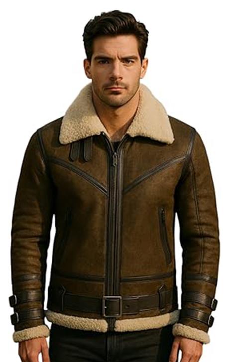  Bomber Sheepskin Jacket