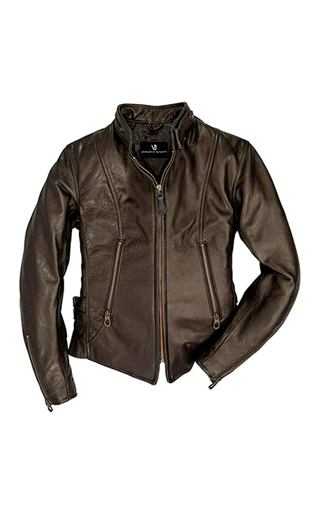 Café Racer Motocross Leather Jacket