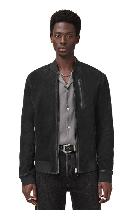 Kemble Suede Bomber Jacket