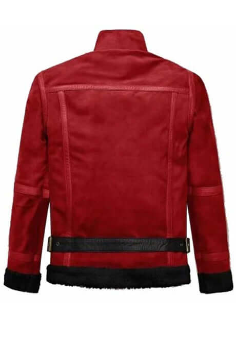 Shearling-Lined Winter Jacket for Men