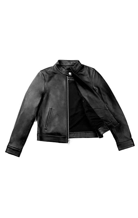 Women’s Classic Black Racer Jacket