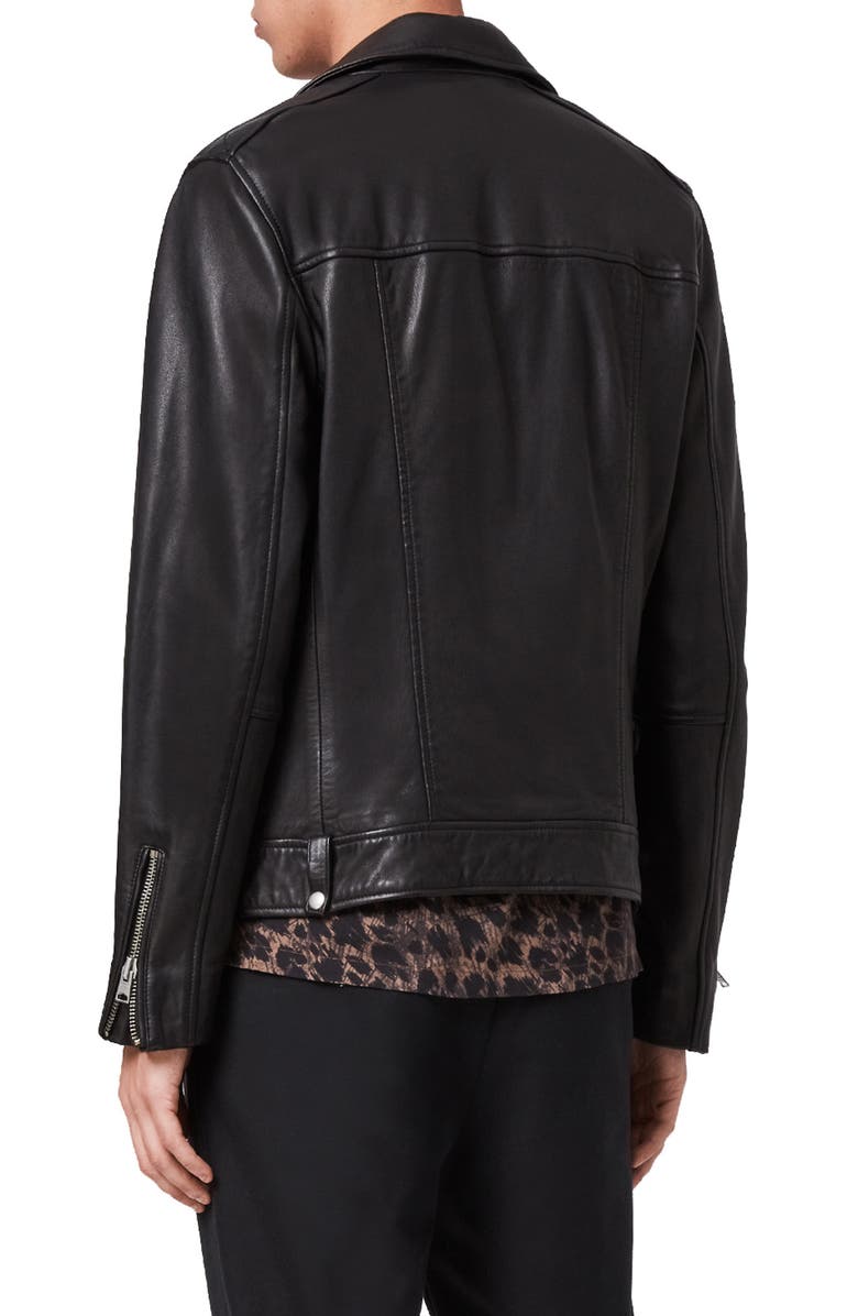 Milo Leather Biker Jacket - Versatile Jackets