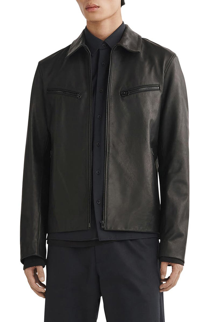 Oliver Leather Jacket - Versatile Jackets