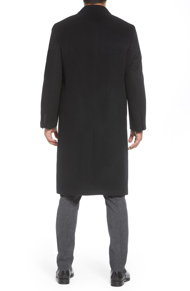Stanley Classic Fit Wool & Cashmere Overcoat - Versatile Jackets