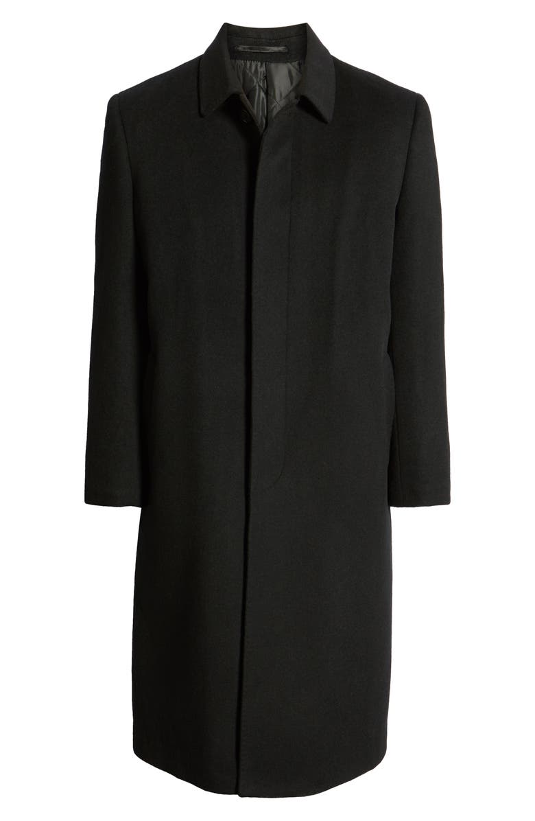 Stanley Classic Fit Wool & Cashmere Overcoat - Versatile Jackets