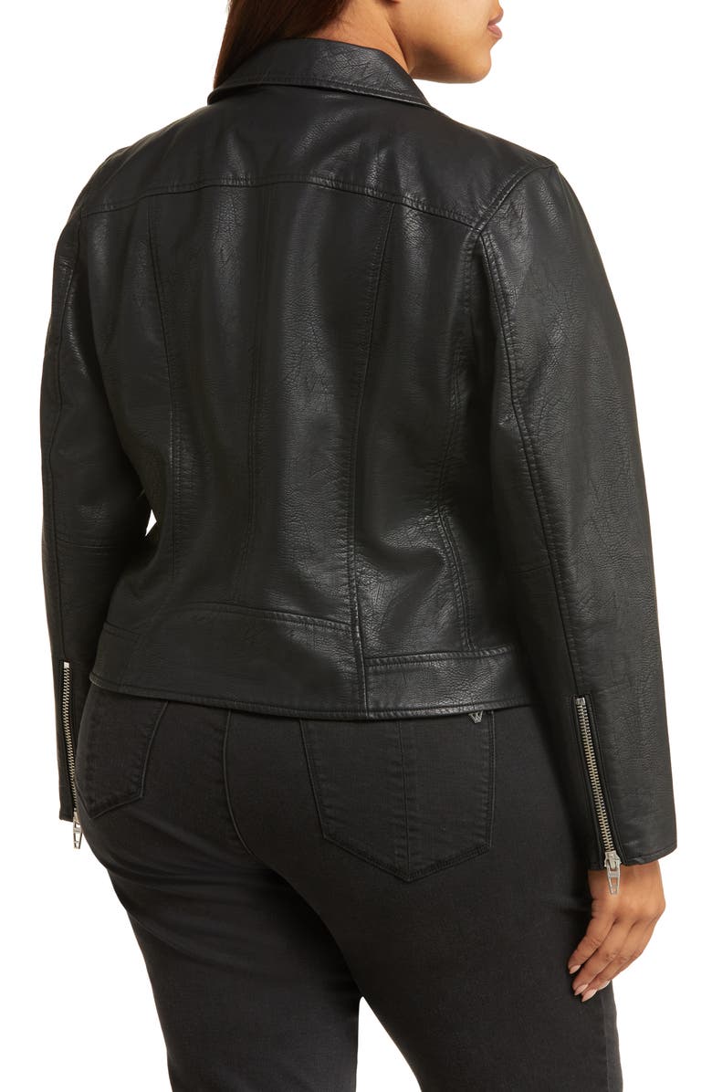 Lifechanger Faux Leather Moto Jacket - Versatile Jackets