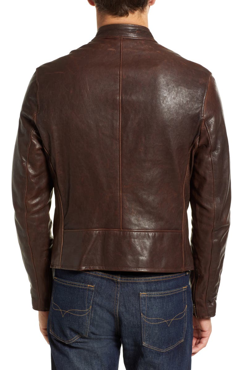 Leather Moto Jacket - Versatile Jackets
