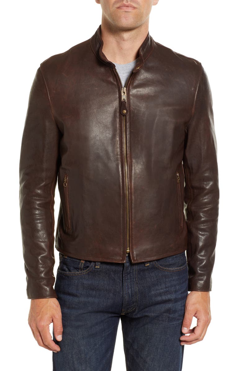 Leather Moto Jacket - Versatile Jackets
