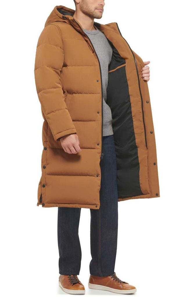 Long Hooded Puffer Parka - Versatile Jackets