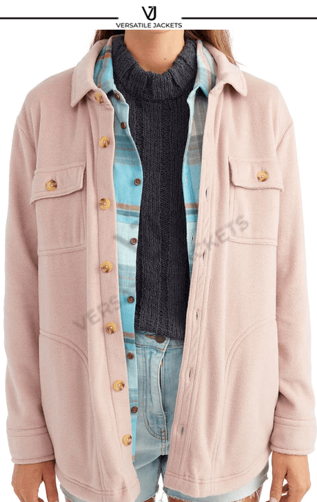 Collins Fleece Shirt Jacket - Versatile Jackets