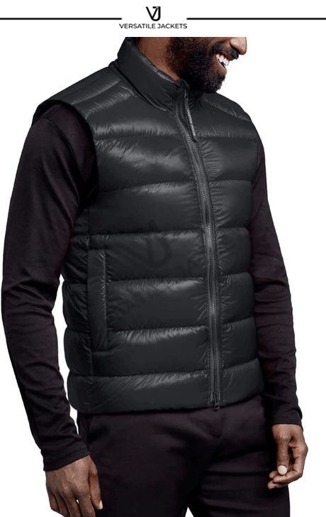 Crofton Water Resistant Packable Quilted 750-Fill-Power Down Vest - Versatile Jackets