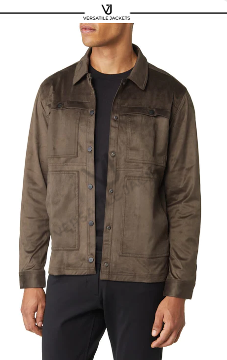 Faux Leather Renoir Jacket - Versatile Jackets