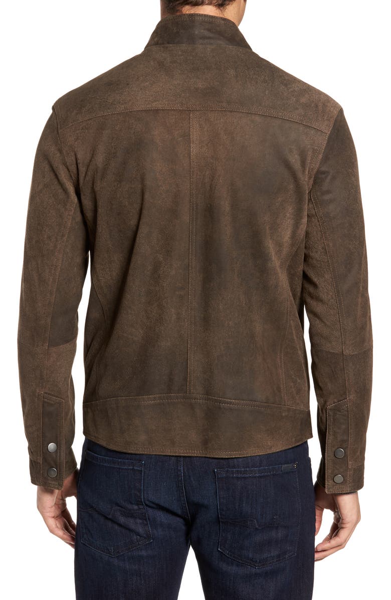Suede Moto Jacket - Versatile Jackets