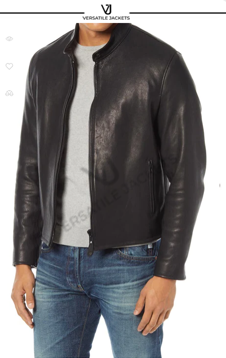 Leather Moto Jacket - Versatile Jackets