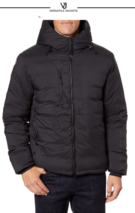 Lodge Packable Windproof 750 Fill Power Down Hooded Jacket - Versatile Jackets
