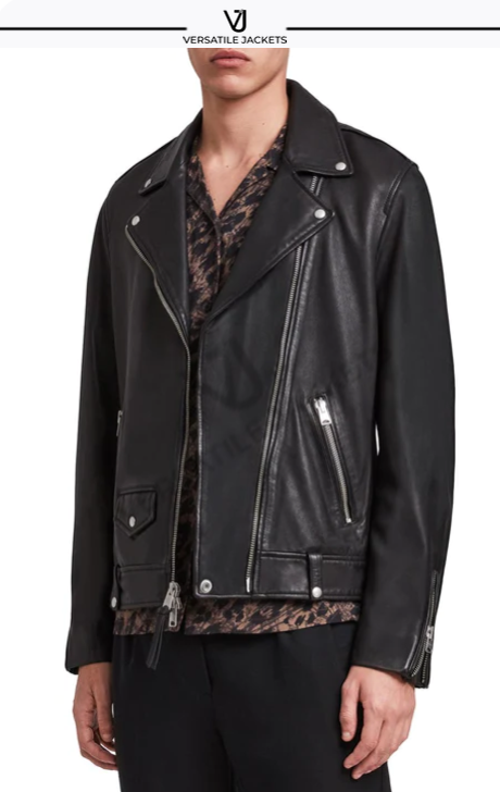 Milo Leather Biker Jacket - Versatile Jackets