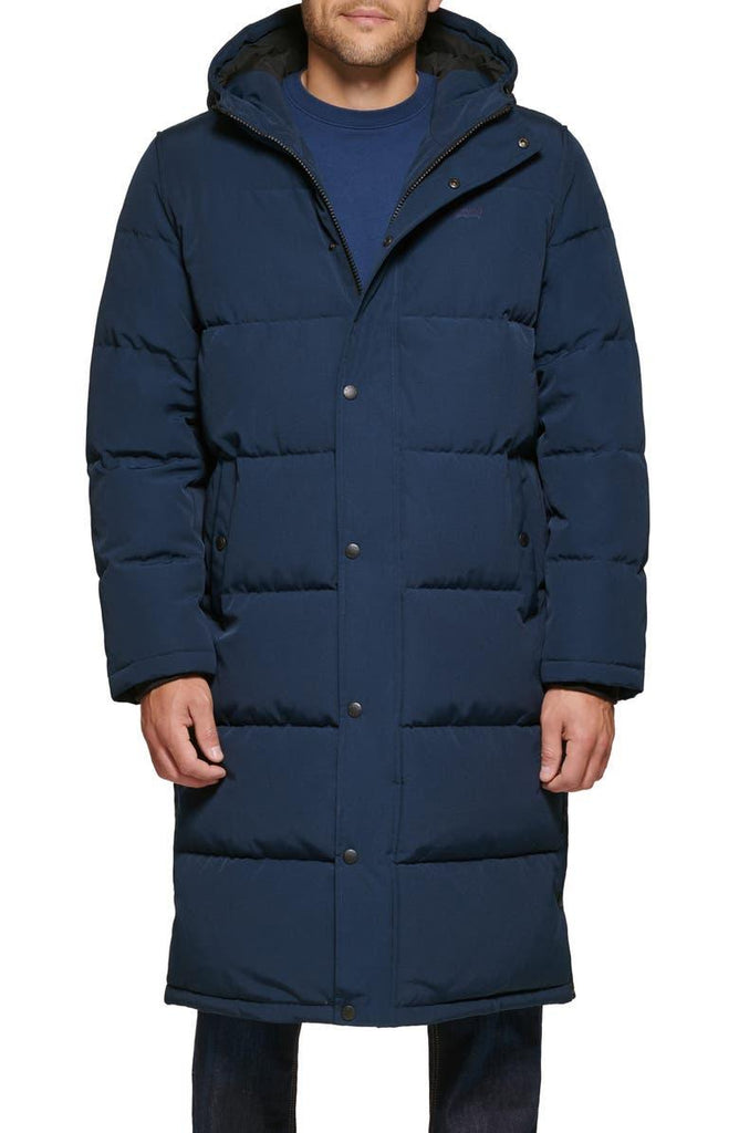 Long Hooded Puffer Parka - Versatile Jackets