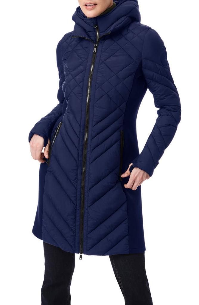 Women Hooded Puffer Jacket - Versatile Jackets