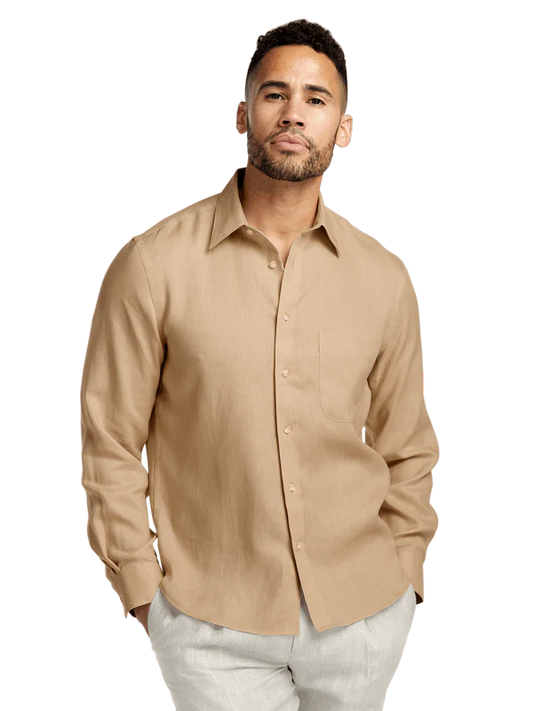 Classic Fit Linen Shirt