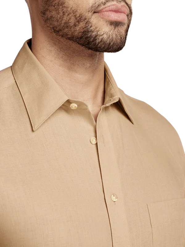 Classic Fit Linen Shirt