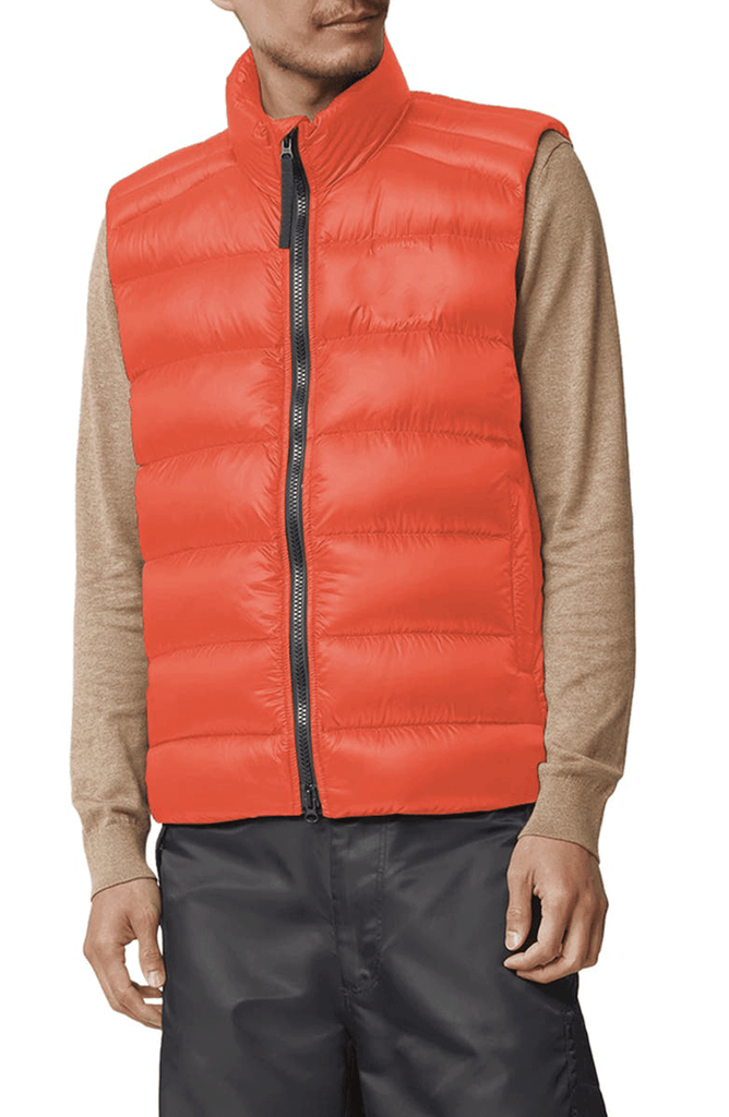 Crofton Water Resistant Packable Quilted 750-Fill-Power Down Vest - Versatile Jackets