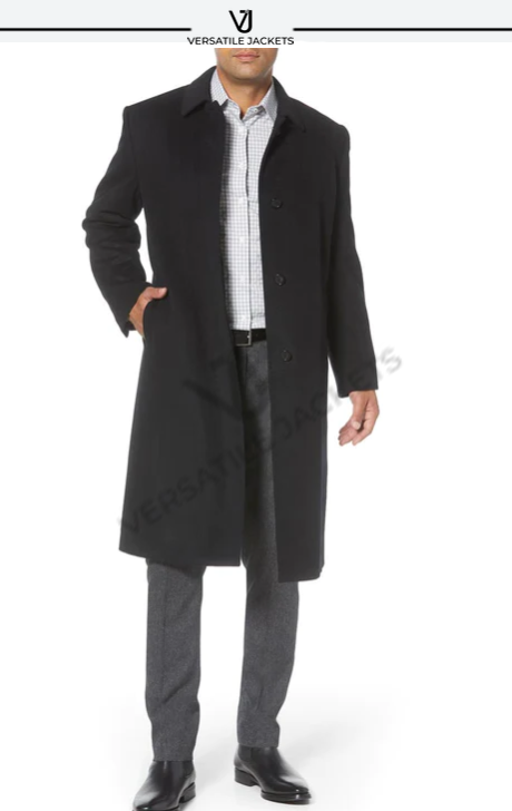 Stanley Classic Fit Wool & Cashmere Overcoat - Versatile Jackets