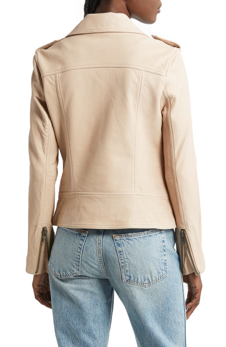 Women Leather Biker Jacket - Versatile Jackets