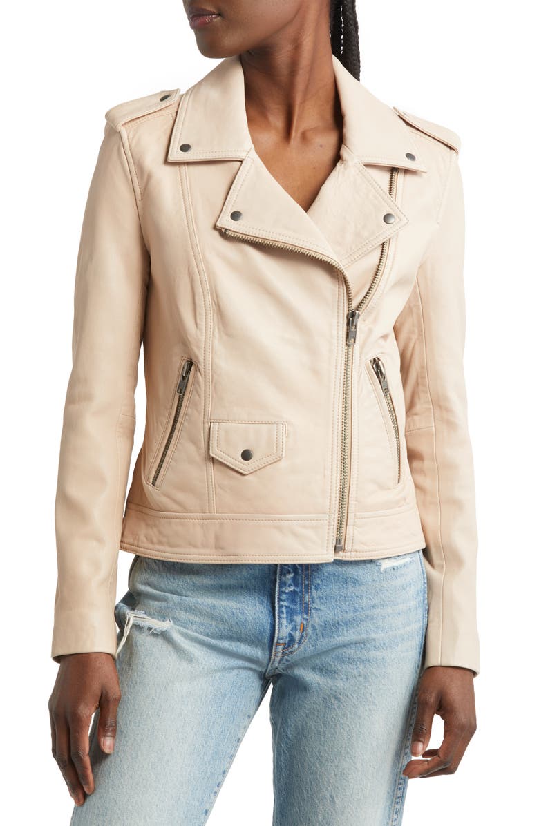 Women Leather Biker Jacket - Versatile Jackets