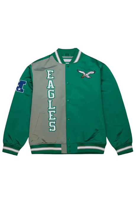 PHILADELPHIA EAGLES TEAM OG 2.0 SATIN JACKET - Versatile Jackets
