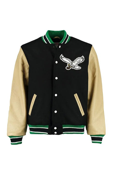 PHILADELPHIA EAGLES KEVIN HART VARSITY JACKET - Versatile Jackets