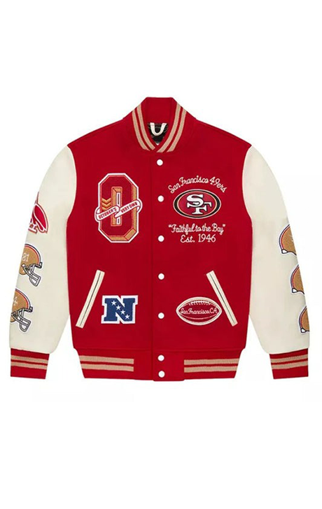 SAN FRANCISCO 49ERS OVO VARSITY JACKET - Versatile Jackets