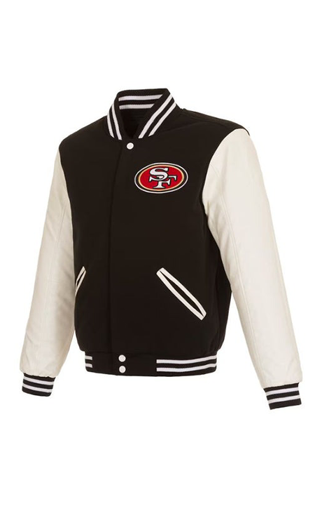 SAN FRANCISCO 49ERS ELITE VARSITY JACKET - Versatile Jackets