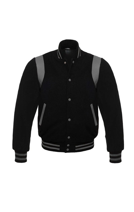 Black Varsity Jacket 
